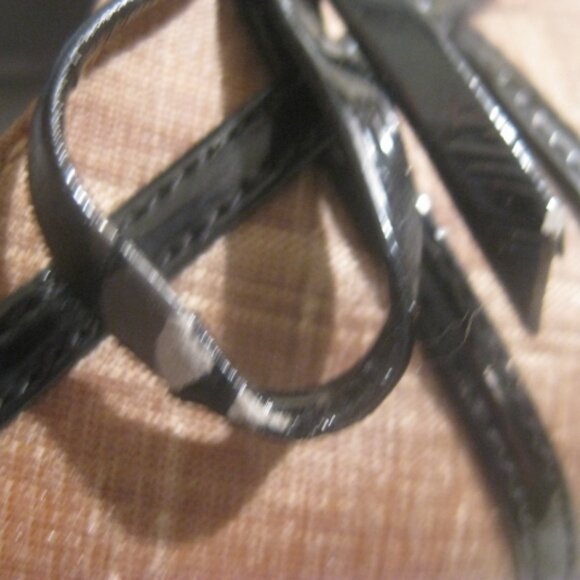 Caressa Trumpet linen slingback womens's shoe with bow - Picture 10 of 13